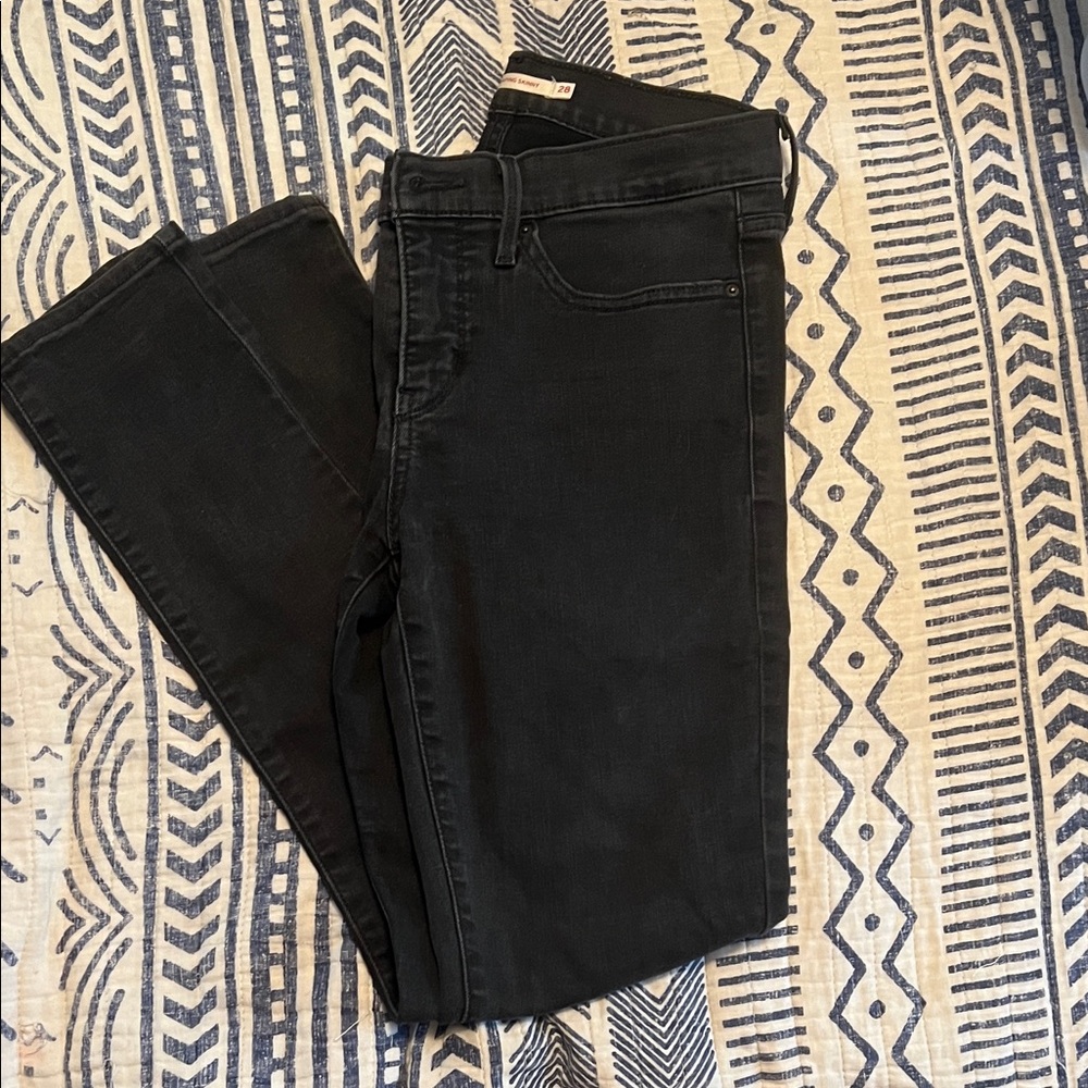 Levi 311 Shaping Skinny Black Women's Jeans